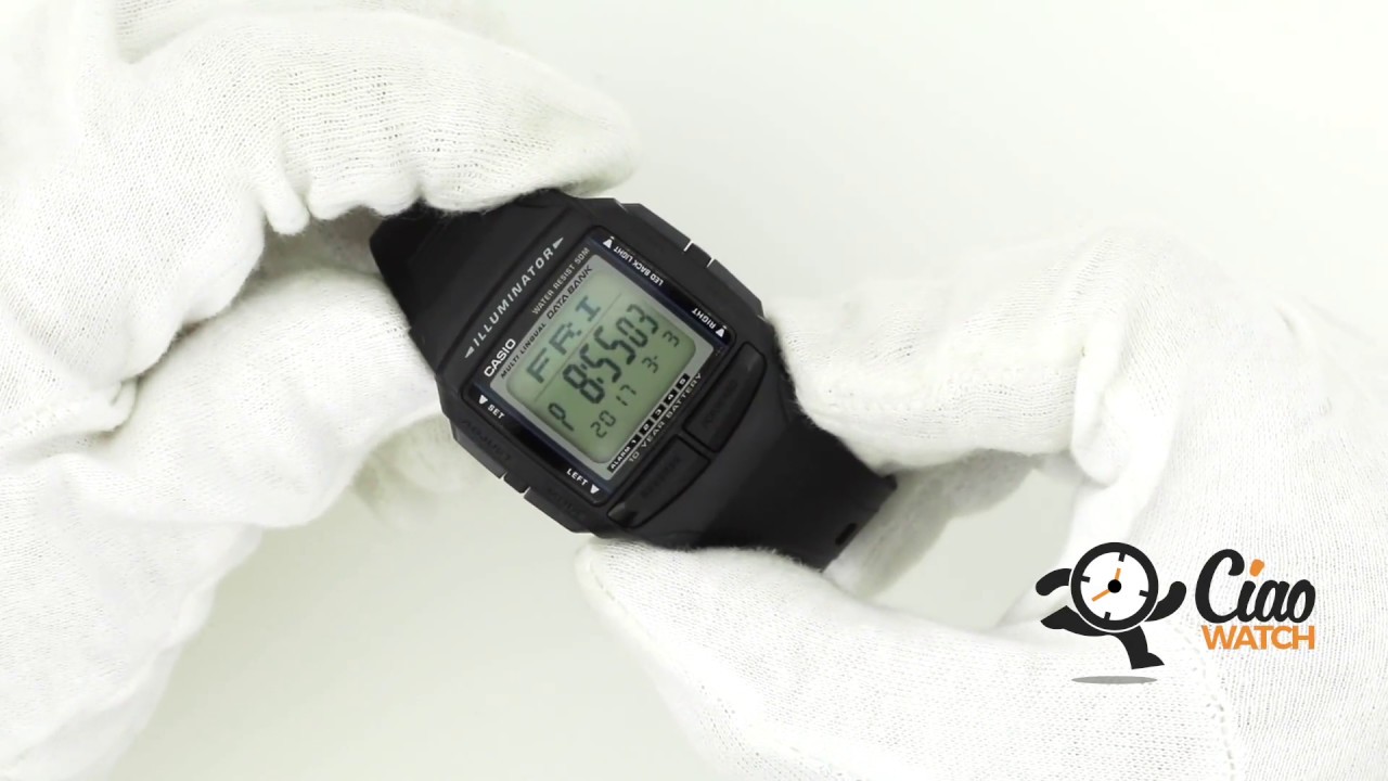 Orologio Casio Databank Db 36 1a Youtube Orologio Casio Databank Db 36 1a Youtube