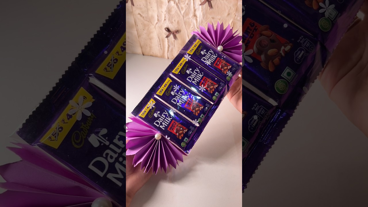 Make a cute and creative DIY Chocolate Gift Pack! ๐โจ This h