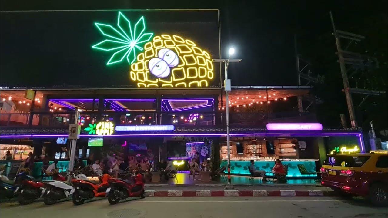 Nightlife in Chaweng Beach, Koh Samui. Thailand V270 YouTube