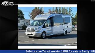 Beautiful 2020 Leisure Travel Wonder Class B+ RV For Sale in Sandy, OR | 