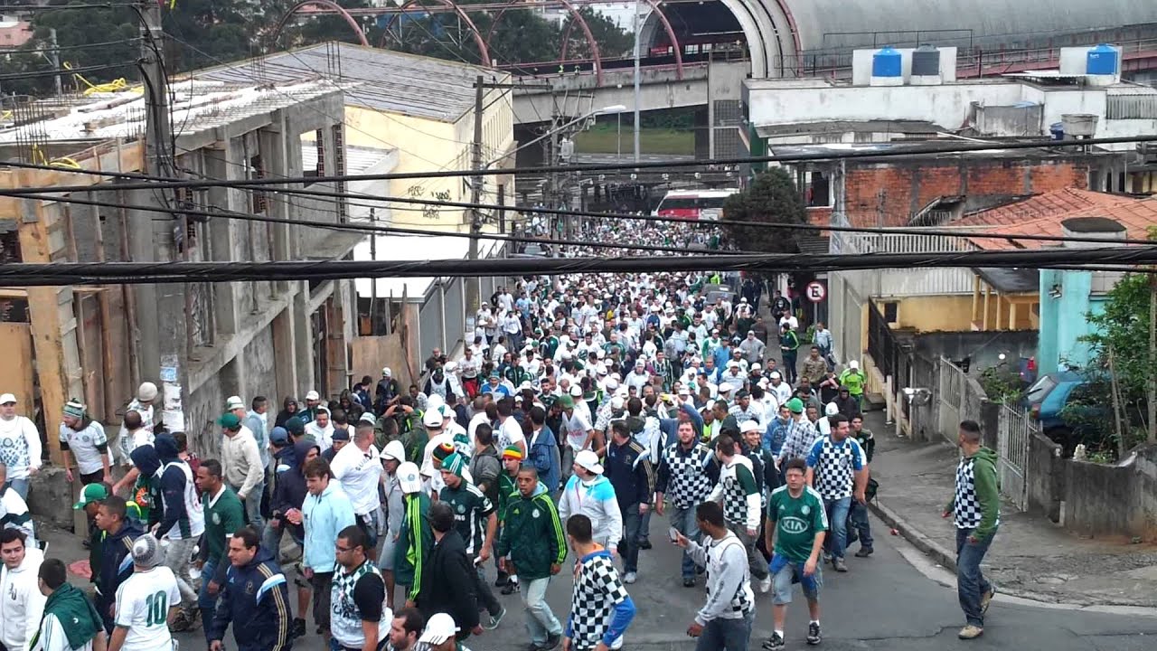 Invasão da Mancha Verde em Itaquera!