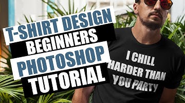 Print On Demand Beginners  Photoshop Tutorial For Text Based T-Shirt Designs/ Merch By Amazon