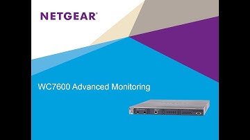 NETGEAR High Performance Wireless Controller WC7600 Advanced Monitoring