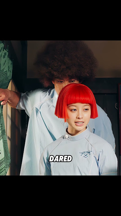 This is a hair salon with extreme methods💀#fyp #movie #funny #comedy