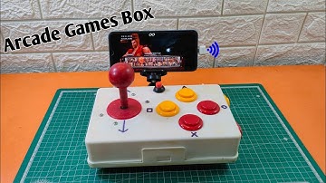 how to make arcade games box | Diy arcade games controller