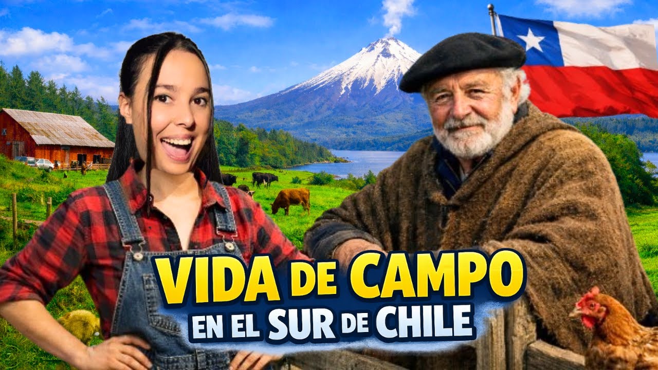 Así es la vida de campo en el SUR DE CHILE ¡Es una locura!