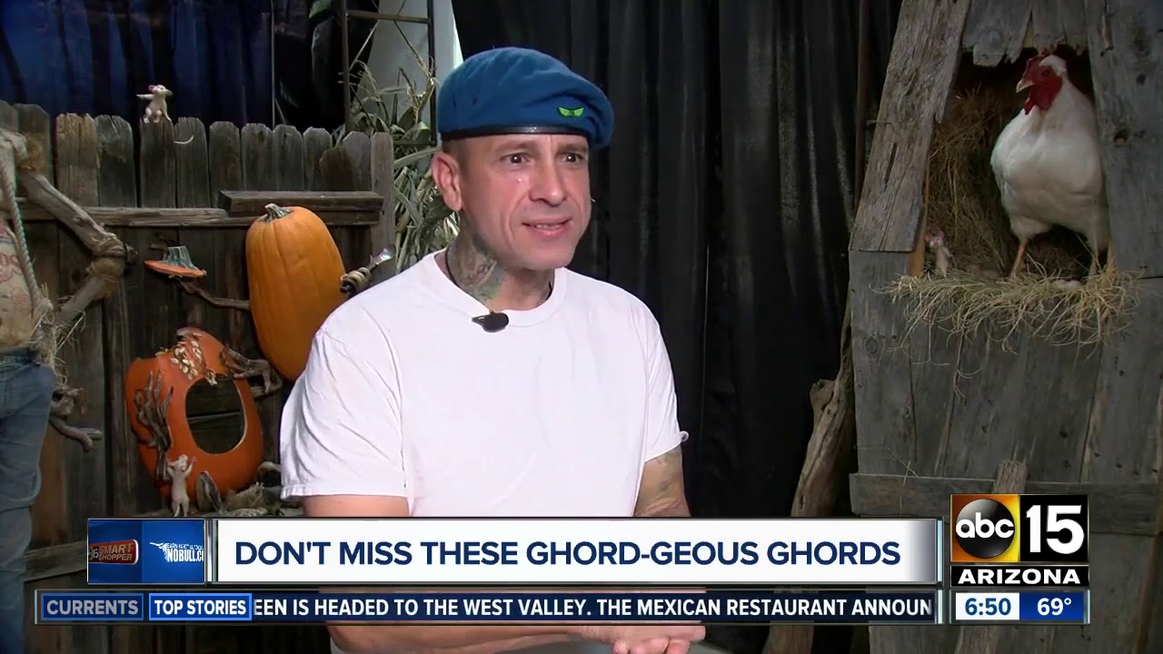 Check out the Enchanted Pumpkin Garden in Carefree