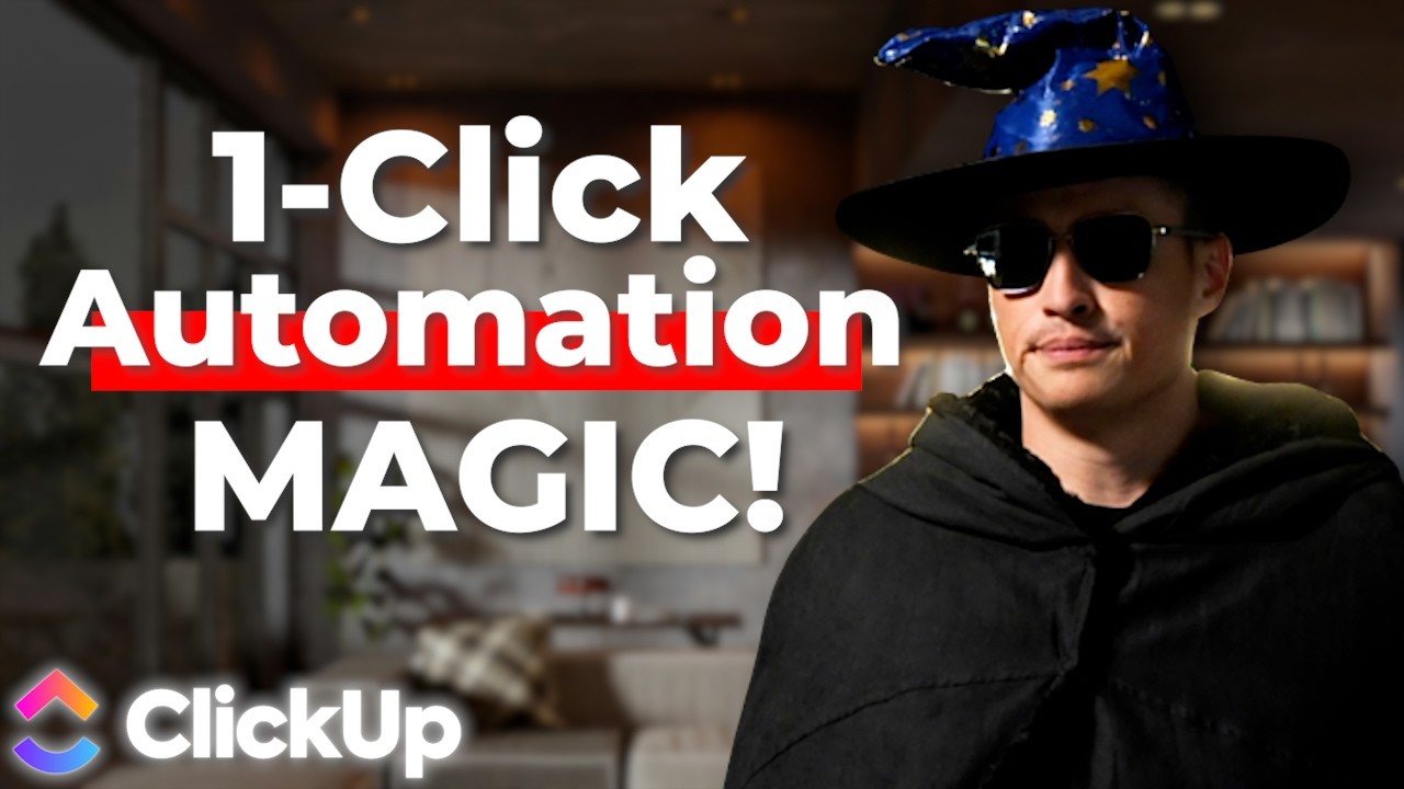 How to Use the ClickUp Button Custom Field (RELEASED AUGUST 2025) - YouTube