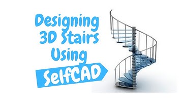 STAIRS ARCHITECTURAL DESIGN: SelfCAD Tutorial #shorts #3d