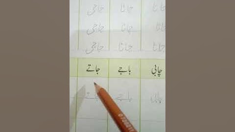 Urdu syllabus prep class lecture  / K.G class