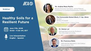 Webinar: Healthy Soils for a Resilient Future / Suelos Saludables para un Futuro Resiliente