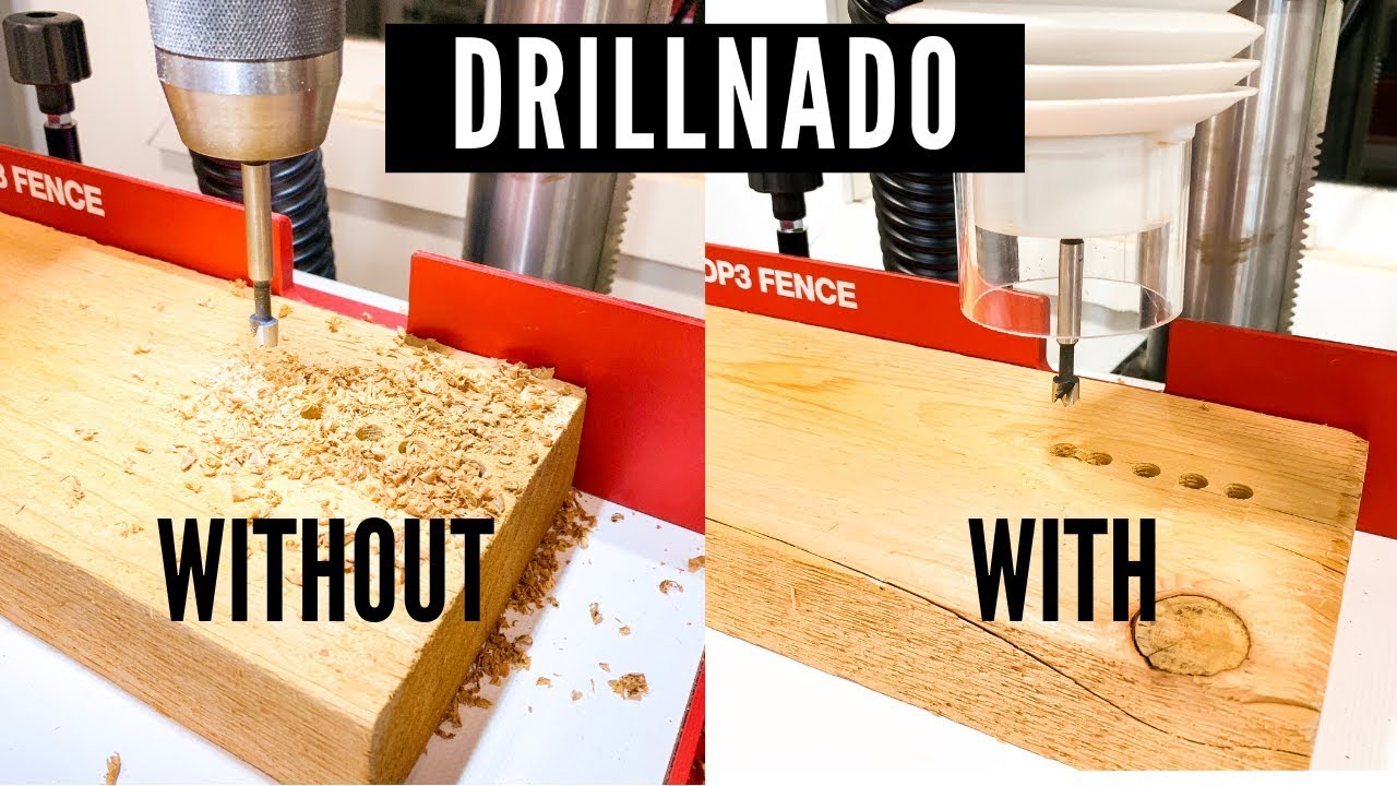 DRILLNADO - A Must For Your Drill Press // TOOL RECOMMENDATION
