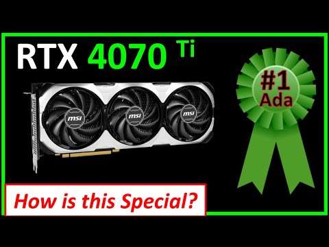 This RTX 4070 Ti has a Trick up its Sleeve. Why is this Ada GPU Special?