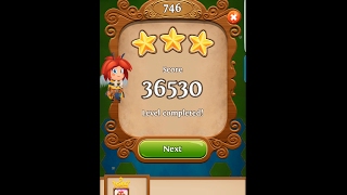 Blossom Blast Saga Level 746