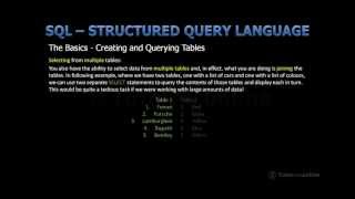06 - Structured Query Language using MySQL