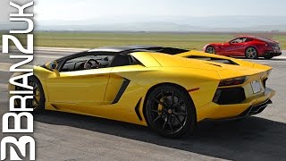 Brianzuk records an f12 berlinetta and aventador roadster lp700-4
racing on empty runway at the 2016 shift-s3ctor exotic airstrip
attack! turn up your ...