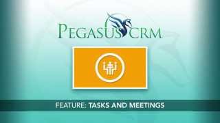 PegasusCRM - Tasks and Meetings