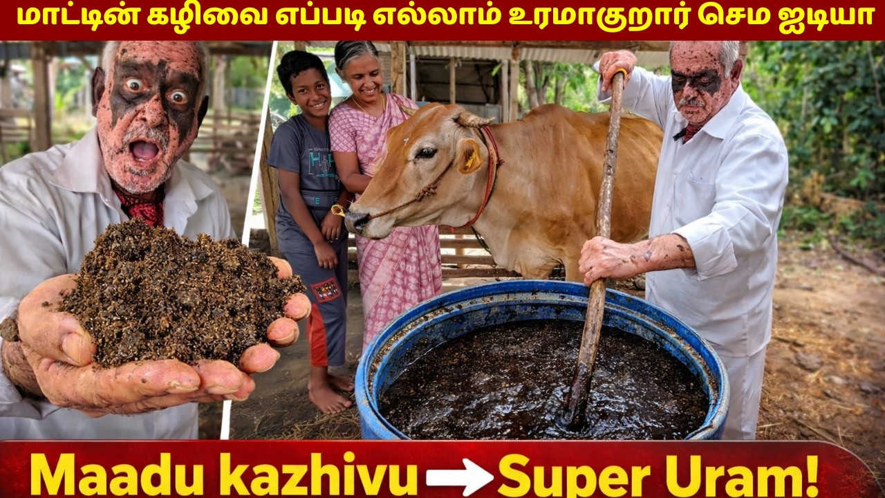 1 மாட்டை வச்சி 18ஏக்கர் விவசாயம் செம ஐடியா /18 acres using just one cow.”