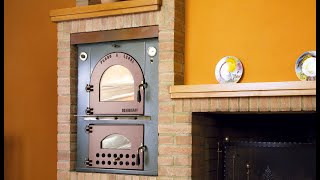 Forno a legna a fuoco indiretto Gemignani - YouTube