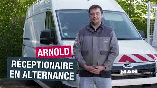 Le Métier De Réceptionnaire En Alternance - Man Truck Bus France