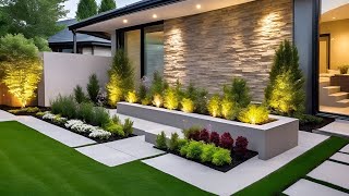 300 NEW Home Garden Landscaping Ideas 2024 Front Yard Garden Wall Designs| Modern Patio Design Ideas