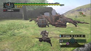 (PS2) Monster Hunter G - Speedrun Rathalos