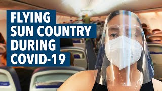 Flying Sun Country During COVID-19: What It&#39;s REALLY Like