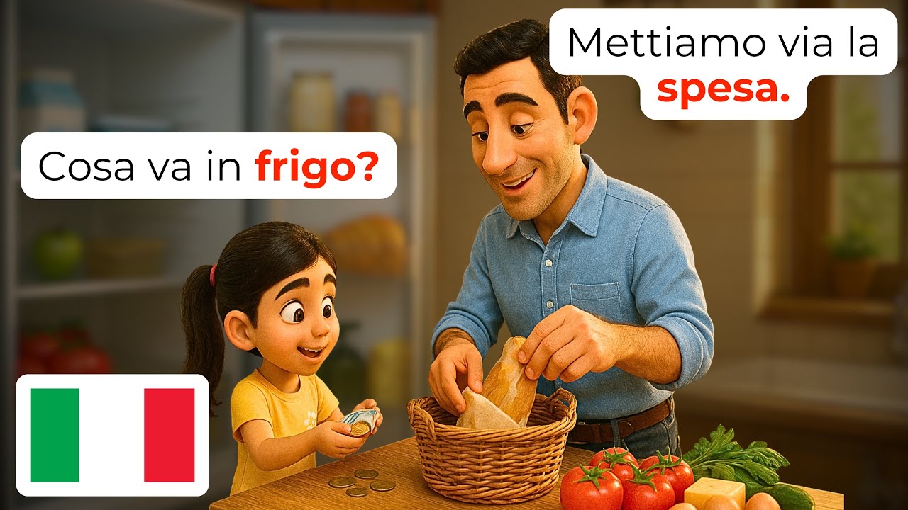 🇮🇹 Italian Shopping Talk | A1-A2 | Учите итальянский быстро & легко | Итальянский для начинающих