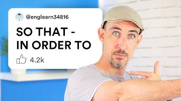 The Simple Difference Between IN ORDER TO, SO THAT and TO? 🤔 Easy English Grammar