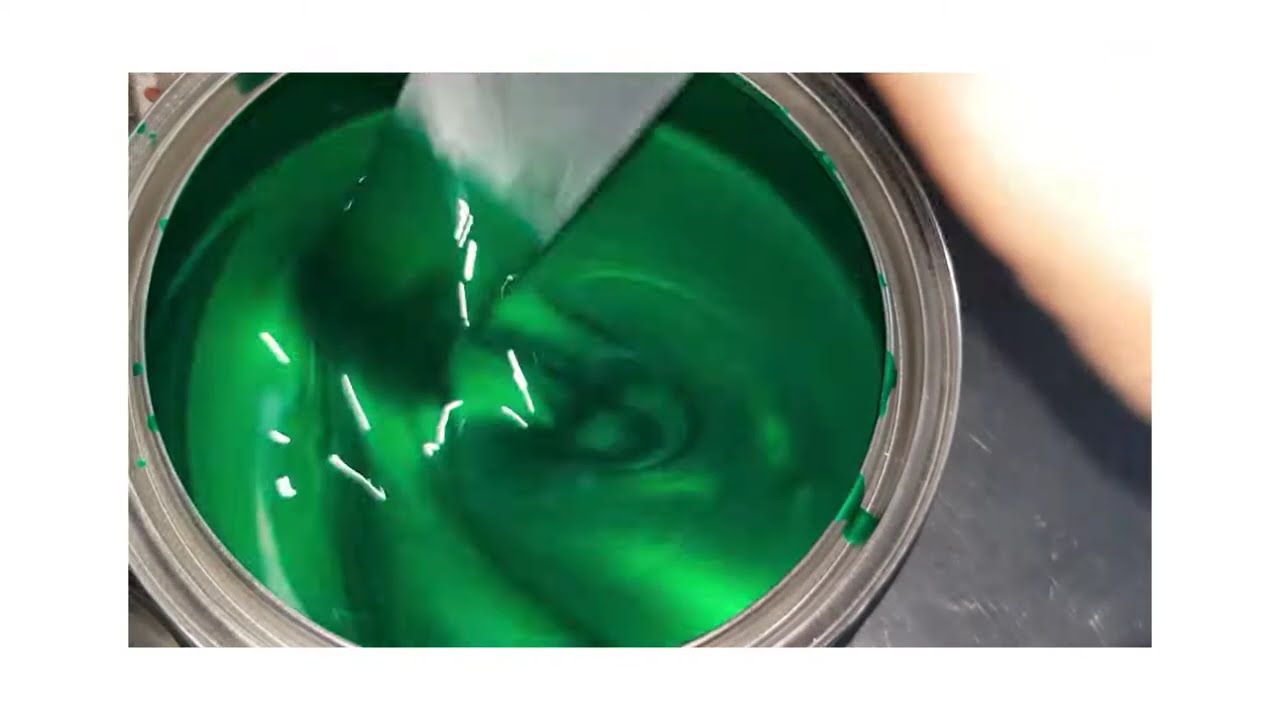 เขียวมุก ( Green Metallic Pearl ) #สีพ่นรถยนต์ #แต่งรถ #สี ...