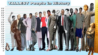 TALLEST People in the History | Height Comparison