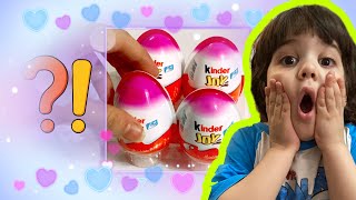 Kinder joy Chocolate Eggs surprise challenge Vlad  كندر جوي