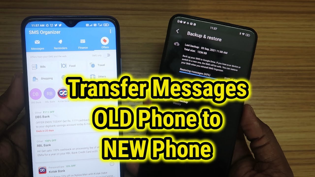 How Do I Transfer Text Messages from One Android Phone to Another