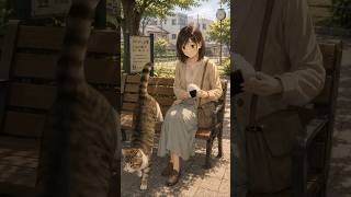 AI丸投げ動画「猫に面接される女」Veo3.1-Lite