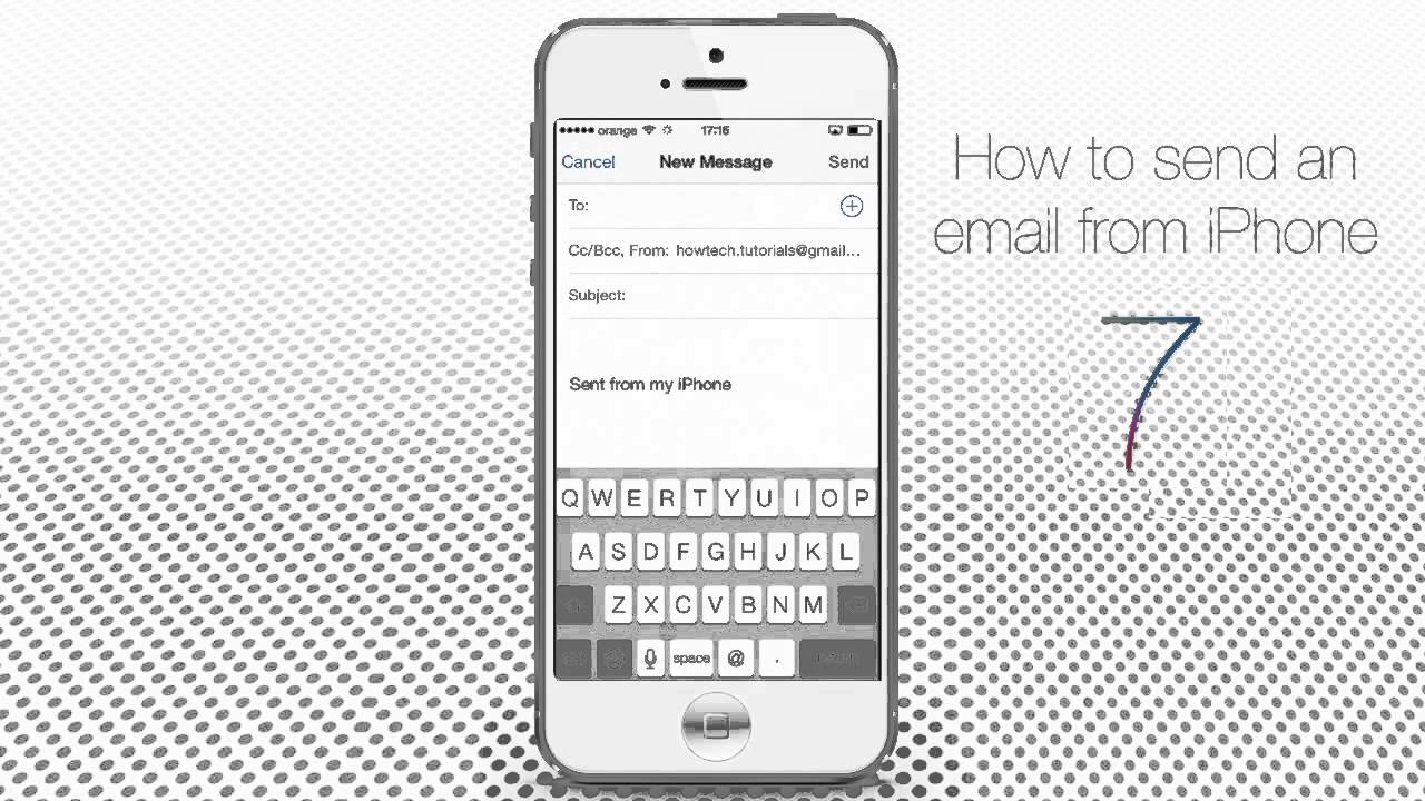 How to Send Email from iPhone and iPad Running on iOS 7