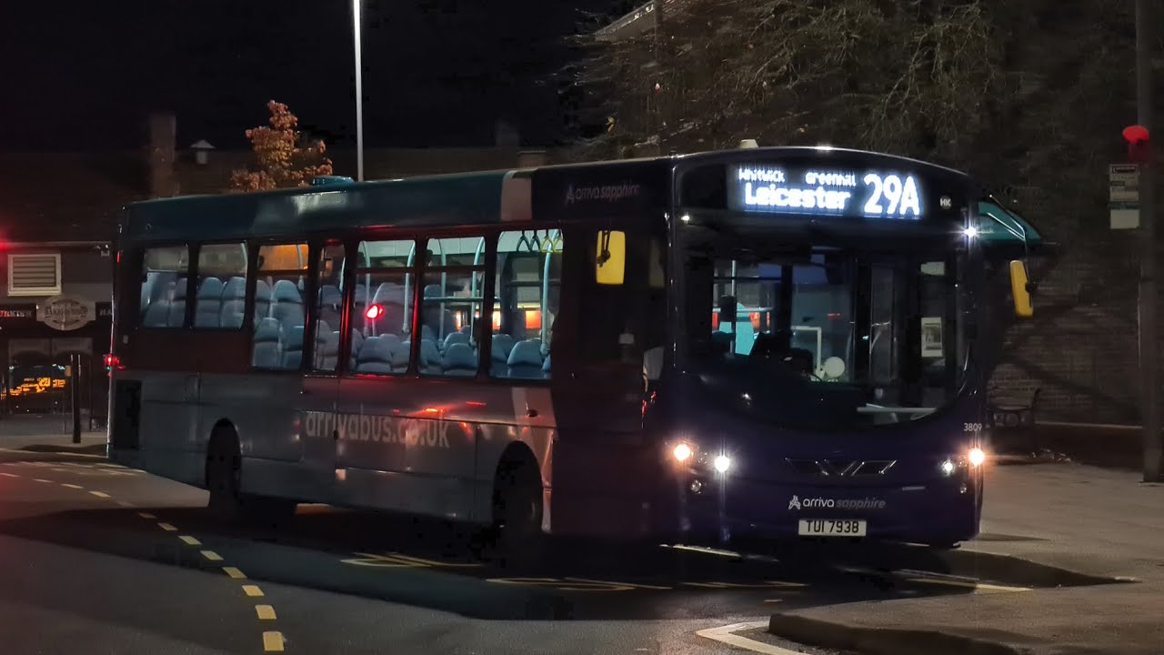 *KICKDOWN MACHINE* Ride on Arriva Midlands' VDL SB200 Wright Pulsar 2, 3809 (TUI 7938) - Route 29A