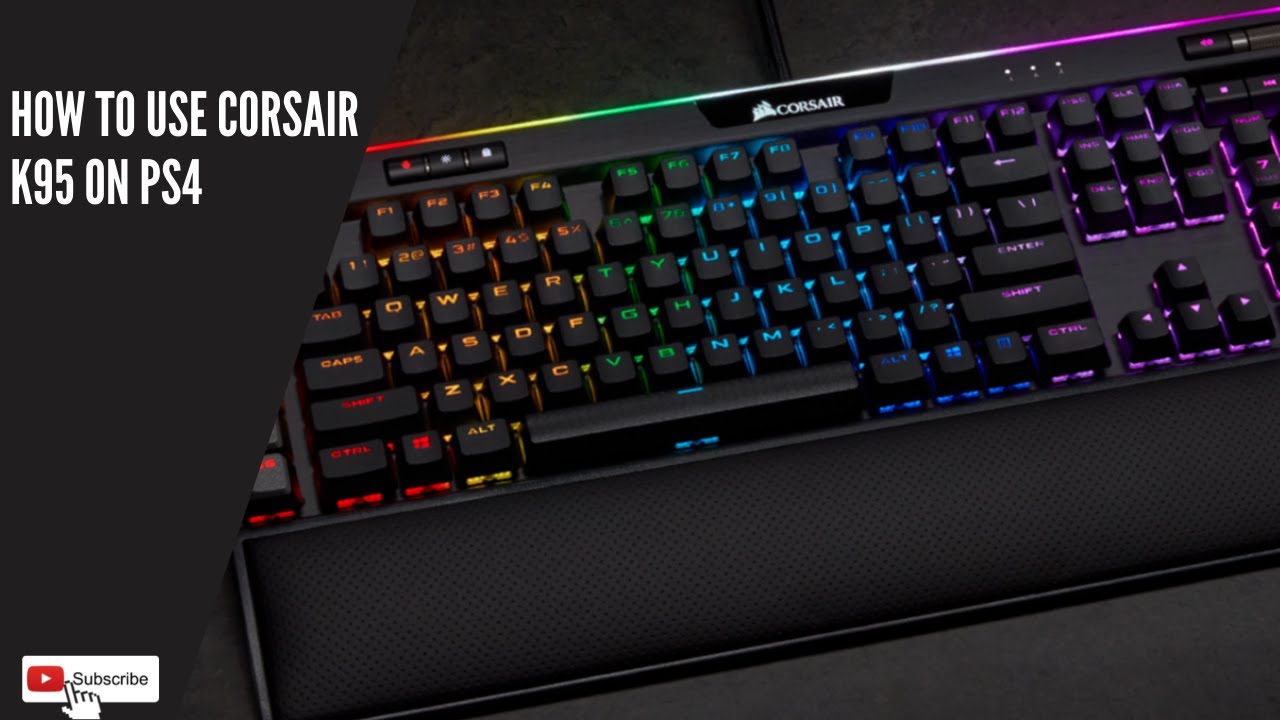 Which CORSAIR Keyboards are compatible with PS5 and PS4?