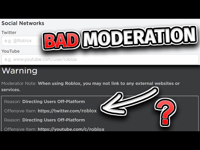 Why is Roblox's moderation so bad? - Quora
