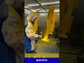 Wow, Satisfying Powder Coating Process! Industrial Painting Like a Pro