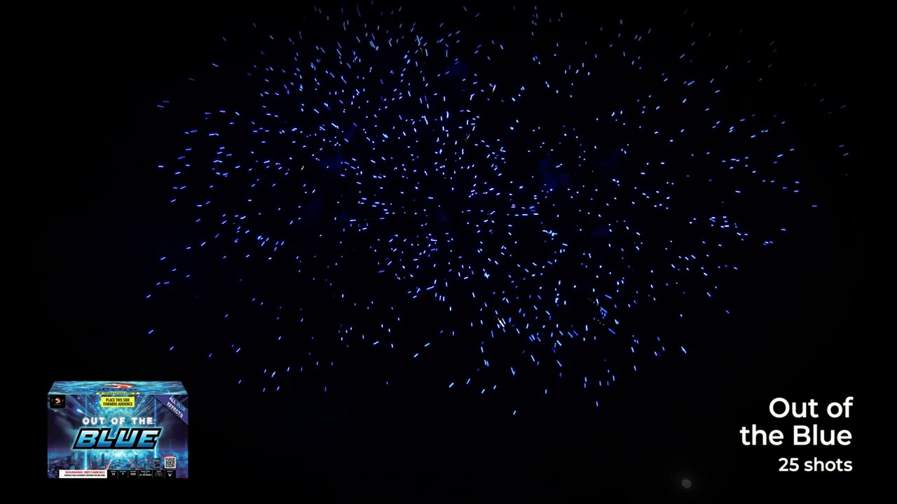 Out of the Blue by Fox Fireworks
