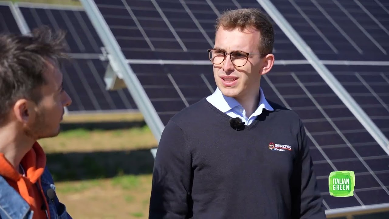 ALBASOLAR ad Italian Green stagione 2023/2024 - Impianto fotovoltaico ad inseguimento solare