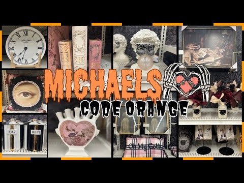 👑🔥🧡Code Orange at Michael’s??!! All New “Summer” 2024 Collection Shop With Me!!Oh My Goth!!👑🔥🧡