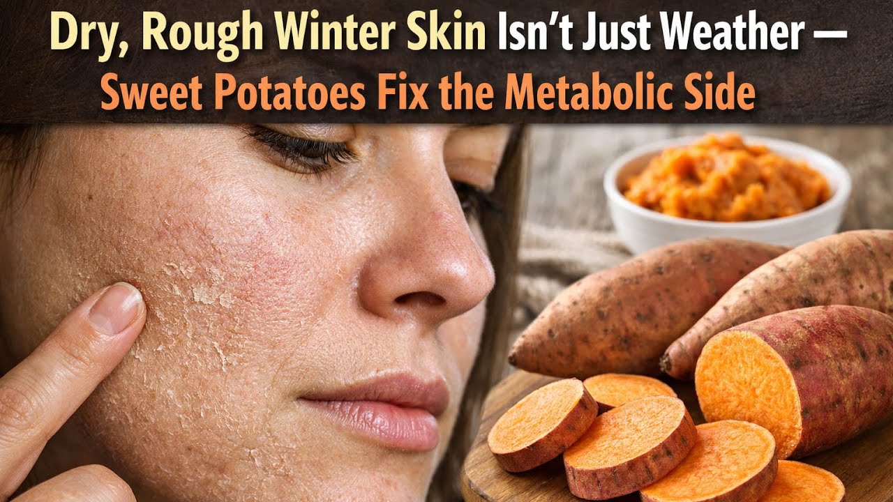 Flaky Skin, Low Energy, Slow Repair: Why Sweet Potatoes Matter in Winter