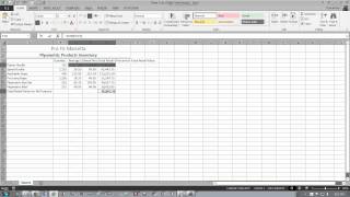 Excel 2013, Go! Project 1B, part 1 of 2