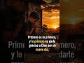 dale gracia a Dios