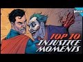 Top 10 Injustice Comic Moments!