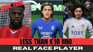 EAFC 24 | Best Players under €10 Mio for CAREER MODE With REAL FACE + Cheap Potential Talents 2024