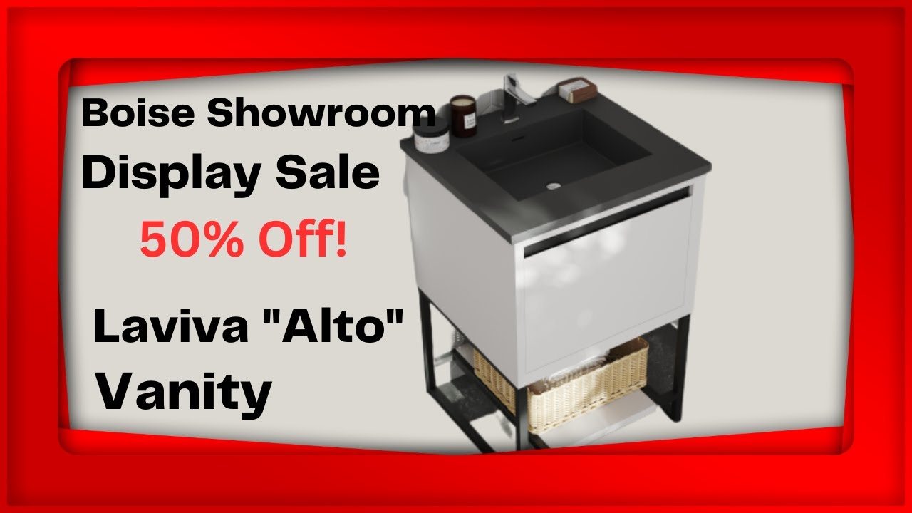 Boise Bathroom Remodeling showroom display sale! 50 off Vanity YouTube