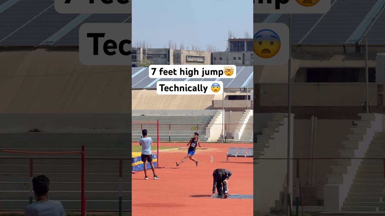 High jump technique 