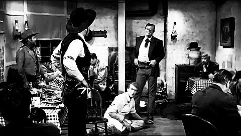 John Wayne's Coolest Scenes #16: Steak, "The Man W...